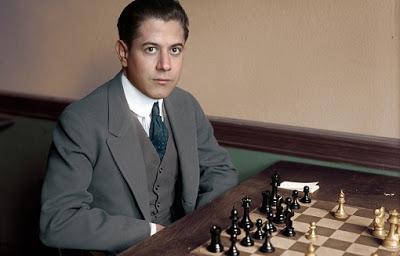 Le champion d'échecs José Raúl Capablanca (1888-1942) 