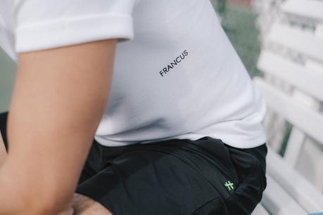 T-shirt de sport blanc FRANCUS - 69€