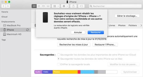 iPhone bloqué en mode de récupération (DFU) sous iOS 14 : que faire ?