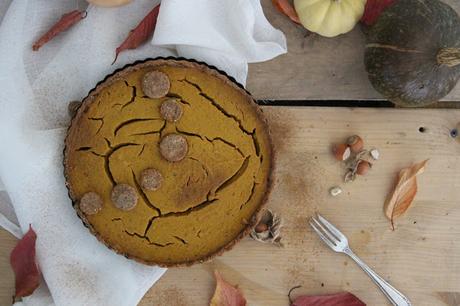 Pumpkin pie (tarte à la citrouille) vegan