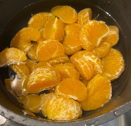 Tarte mandarine d’après Cédric Grolet