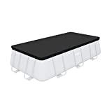 Meilleure bâche de piscine – Comparatif 2020 Bestway 58232 Bâche 4 saisons pour piscine hors sol Power Steel™ rectangulaire 404 x 201 cm et 412 x 201 cm