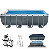 Meilleure piscine autoportante – Comparatif 2020 INTEX-Piscine Ultra XTR rectangulaire 5.49 x 2.74 x 1.32 m