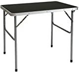 Meilleure table pique-nique – Comparatif 2020 AMANKA Table de Camping Pique-Nique Foire aux puces 80x60x70cm en Acier 3Kg Pliant Format Mallette Gris Foncé