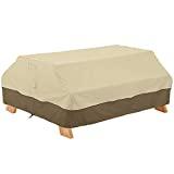 Meilleure table pique-nique – Comparatif 2020 Fransande Housse de table de pique-nique imperméable à l'eau 420D pour table et chaise d'extérieur