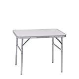 Meilleure table pique-nique – Comparatif 2020 WOLTU CPT8131ws Table de Camping Pliable Table de Jardin Pique-Nique Table de Balcon réglable en Hauteur en Aluminium MDF