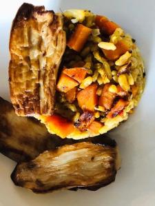 Risotto aux cèpes et potimarron Risotto aux cèpes et potimarron