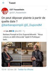 Barbara Pompili instaure l’écocide et le pratique dans la foulée