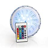 Meilleur éclairage piscine – Comparatif %currentmonth% %currentyear% GRE PLED1C Projecteur LED COULEUR pour Piscine Hors-sol, Blanc, 15 x 15 x 3 cm