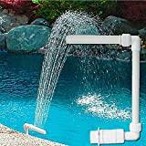 Meilleure cascade piscine – Comparatif %currentmonth% %currentyear% Hearthrousy Jet d'eau Piscine Fontaine Cascade Fontaine Fontaine de Piscine Cascade Fontaine Pompes Durable Réglable pour Bassins de Jardin Piscine Cascade Décoration De Piscines d'eau