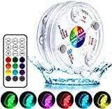 Meilleure cascade piscine – Comparatif %currentmonth% %currentyear% LOFTEK Lampe Piscine LED Lumières LED Submersibles IP68 Étanche 16 RGB Couleurs Changement Lampes Décoratives pour Aquariums, Piscines, Étangs (1 Pcs)