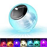 Meilleure fontaine de piscine – Comparatif 2020 SunTop Lumière de Piscine Solaire Flottant Eclairage LED Automatique Couleur Changement Étanche Boule Lampe Solaire pour Bassin Jardin, Piscine, Etang, Plein Air, Décoration de Fête