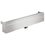 Meilleure fontaine de piscine – Comparatif 2020 Machabeau Fontaine de la Piscine en Acier Inoxydable 11.8 x 4.5 x 3.1Pouces Cascade Fontaine Exterieur