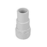 Meilleur tuyau flottant piscine – Comparatif %currentmonth% %currentyear% Linxor France ® Adaptateur à visser 1-1/2 - emboîter Diam 32/38 mm pour tuyau flottant de pisicne - Blanc - Norme CE
