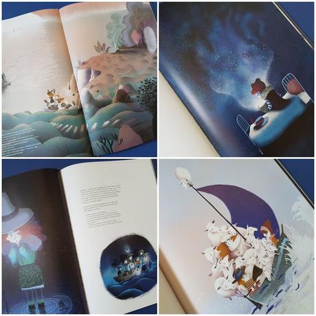 La bergère aux mains bleues de Pierre Luc Granjon - Illustré par Samuel Ribeyron - Chansons de Amélie Les crayons ♥ ♥ ♥