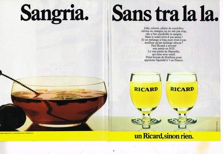 1984 Ricard Sangria Sans tralala