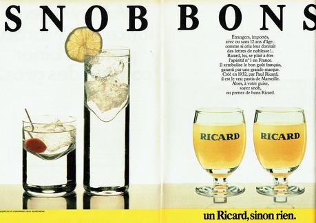 1984 Ricard Snobs bons