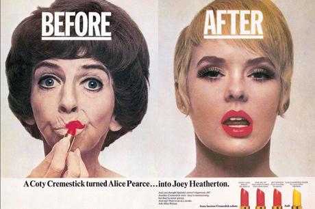 1965 ca, Coty lipstick. Art direction by George Lois.