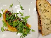 Omelette champignons, taleggio jambon Simone Zanoni