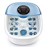 Meilleur bain de pieds – Comparatif %currentmonth% %currentyear% Bain de Pieds Massage, Appareil Massage des Pieds de Chauffant et Vibrant avec des Bulles, Masseur à Pédicure, Fonction De Maintien De La Température, Soulage les Pieds Fatigués