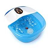 Meilleur bain de pieds – Comparatif %currentmonth% %currentyear% Bain de Pied, Carevas Appareil de Massage Chauffant et Vibrant avec Infrarouge, Masseur à Pédicure avec Bulle et Chaleur, Massage Thérapeutique, Pieds Spa