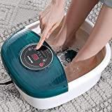 Meilleur bain de pieds – Comparatif %currentmonth% %currentyear% Bain de Pieds Relaxant, Balnéothérapie avec Accessoires de Pédicure, Appareil de massage avec Chauffage de l'eau, Massage Vibrant à Bulles, Fonction De Maintien De La Température, Bon pour la Santé