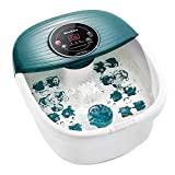 Meilleur bain de pieds – Comparatif %currentmonth% %currentyear% Bain de Pieds Relaxant, Balnéothérapie avec Accessoires de Pédicure, Appareil de massage avec Chauffage de l'eau, Massage Vibrant à Bulles, Fonction De Maintien De La Température, Bon pour la Santé