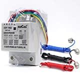 Meilleur régulateur de niveau piscine – Comparatif %currentmonth% %currentyear% MASUNN Df96D Ac220V 5A Rail Din Commutateur À Flotteur Régulateur De Niveau d'eau Automatique avec 3 Sondes