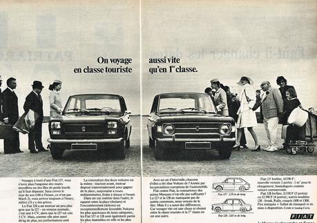 1972 FIAT 127 et 128