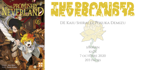 The promised neverland #16 •  Kaiu Shirai et Posuka Demizu