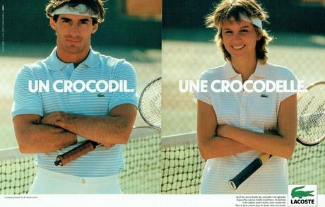 1981 les polos tennis Lacoste