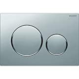 Meilleure plaque de déclenchement geberit – Comparatif %currentmonth% %currentyear% Geberit 115882JQ1 Sigma 20 Plaque de déclenchement pour 2 quantités de rinçage avant, plaque + boutons Chromé mat