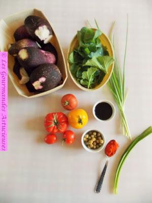 Frites de radis noirs et leur condiment (Vegan) Frites de radis noirs et leur condiment (Vegan)