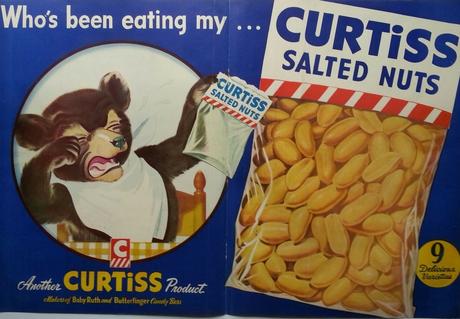 4 Double-page : consommateur / produit 1948 Curtiss Salted Nuts