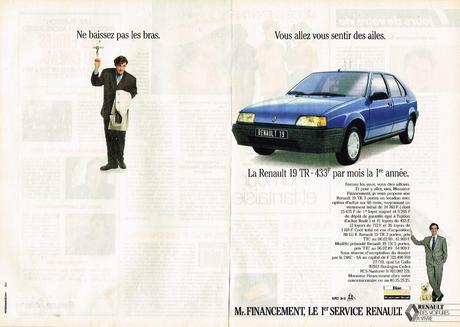 1989 Renault Financement Renault 19 TR