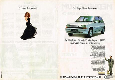 1989 Renault Financement Renault 5 Supercinq A2