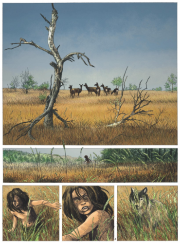 Le loup m’a dit #1 • Jean-Claude Servais