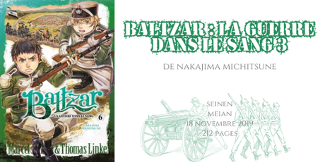 Baltzar : La  guerre dans le sang #3 • Nakajima Michitsune