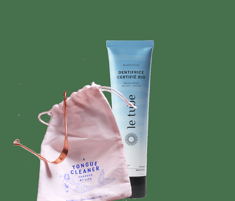 LE TUBE présente « Brush & Scrape » : le duo 100% oral care pour une routine matinale saine et ayurvédique