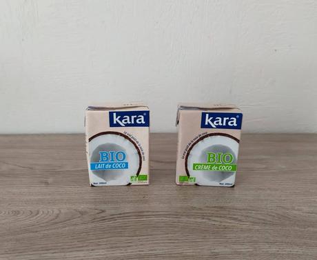 Crème de coco ou lait de coco bio KARA