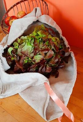 Coudre un sac à salade - 10 minutes
