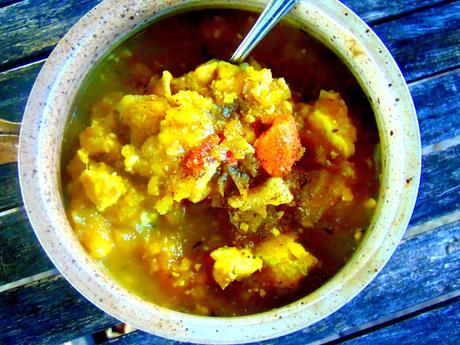 Soupe d'inspiration haÏtienne Soupe d'inspiration haÏtienne