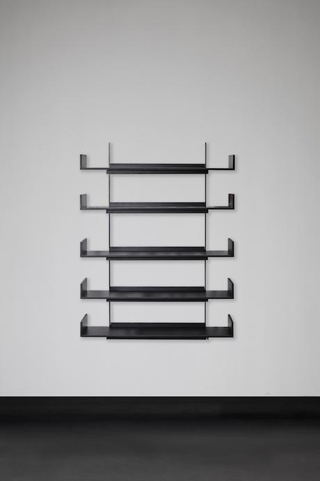 ALAMO NEW - Etagère avec structure en métal peint, 5 étagères fixes 2900€