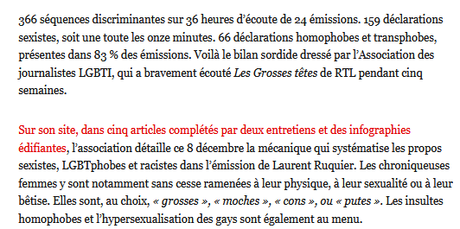 Les Grosses Têtes de RTL, une décharge à ciel ouvert d’ordures racistes, sexistes et LGBTQI phobes, vraiment ? Les Grosses Têtes de RTL, une décharge à ciel ouvert d’ordures racistes, sexistes et LGBTQI phobes, vraiment ?