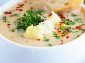 Soupe chou fleur fromage