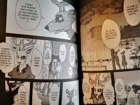 Beastars T05 à T08 de Paru Itagaki
