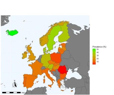 17,3% signalent une pratique de l’exercice de renforcement musculaire suffisante (≥ 2 jours / semaine) 17,3% signalent une pratique de l’exercice de renforcement musculaire suffisante (≥ 2 jours / semaine)