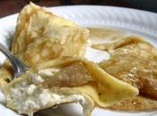 Crêpes poires ricotta