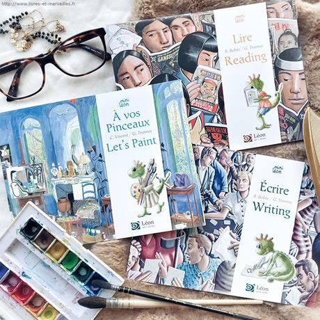 Les 3 nouveaux mini Léon, des petits albums sur l’art façon strip de BD Les 3 nouveaux mini Léon, des petits albums sur l’art façon strip de BD