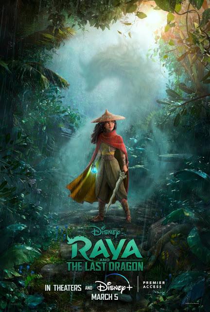 Nouvelle affiche US pour Raya et le Dernier Dragon